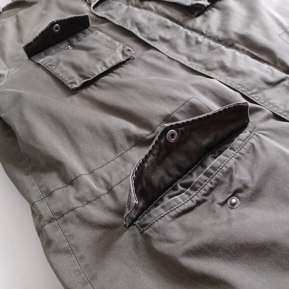 H & M Green Full-zip Field Jacket - Picture 5 of 16